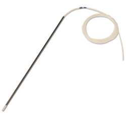 Carbon Fiber Sample Probe, 1mm ID x 108" (2 Blue Bands)