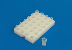 24 Position Short Rack Kit with Cover - includes 24 - 1.5mL PFA Vials